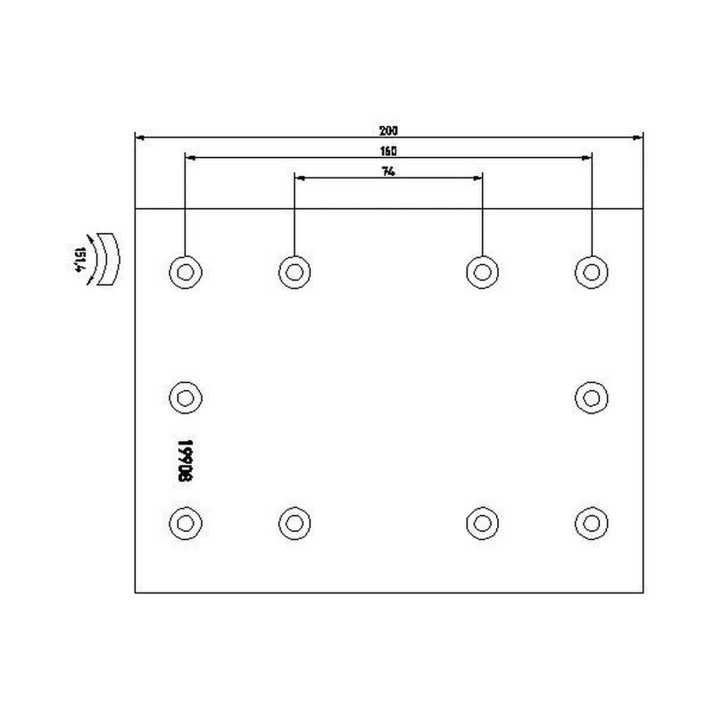 DON Don Cv Brake Lining Set RW21221S7100