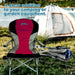 Liberty Magenta Folding Camping Chair MDS1203 - Liberty Leisure UK - Van Life Living