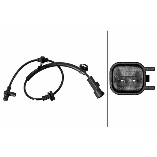 Hella ABS Wheel Speed Sensor Rear 6PU 358 218-771