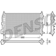 Denso Engine Radiator DRM15006