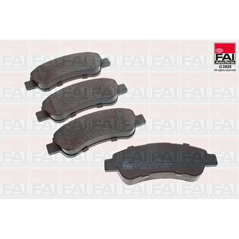 FAI Rear Brake Pad Set BP323