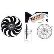 NRF Engine Cooling Fan 47641