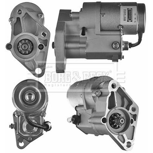 Borg & Beck Starter Motor 12V 2.2kW 10 Teeth BST2232