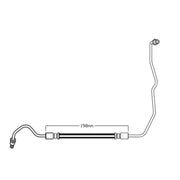 Juratek Brake Hydraulic Hose Line outer JBH1419R