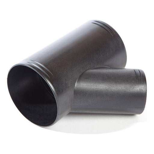 Whale Air Duct Fitting Unequal 'Y' Branch 90mm x 65mm x 90mm Black - Whale - Van Life Living