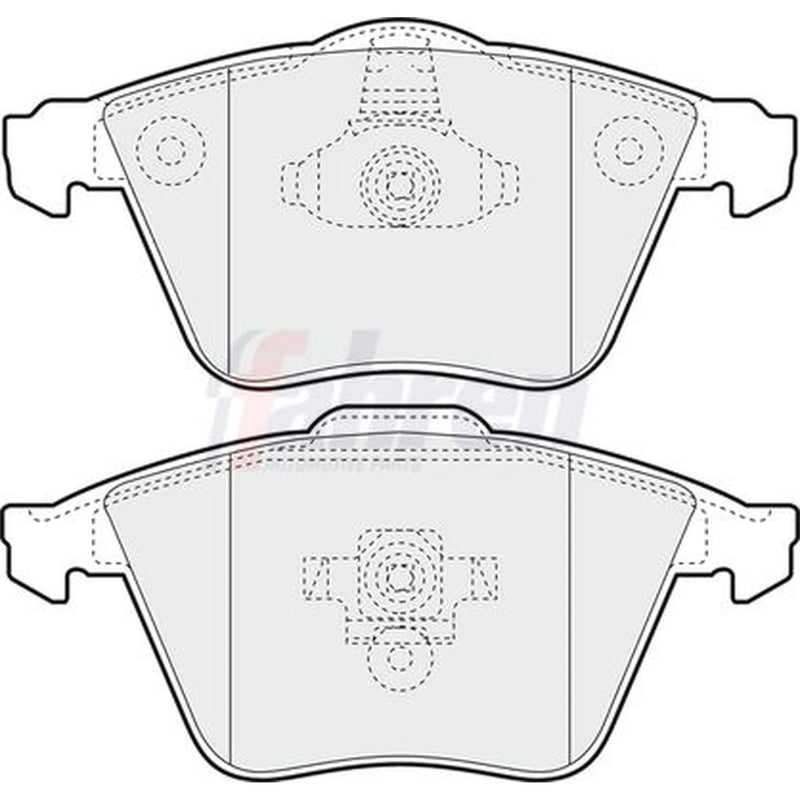 Fahren Front Brake Pad Set FBP3198