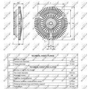 NRF Radiator Fan Clutch 49529
