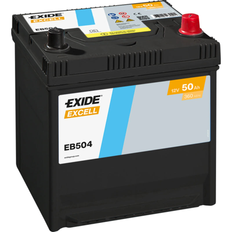 Exide Battery 12V 50Ah 360A EB504