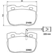 DON Front Brake Pad Set PCP2128