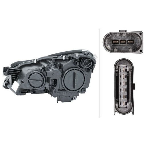 Hella Headlight Headlamp W5W Right 1EL 008 821-021