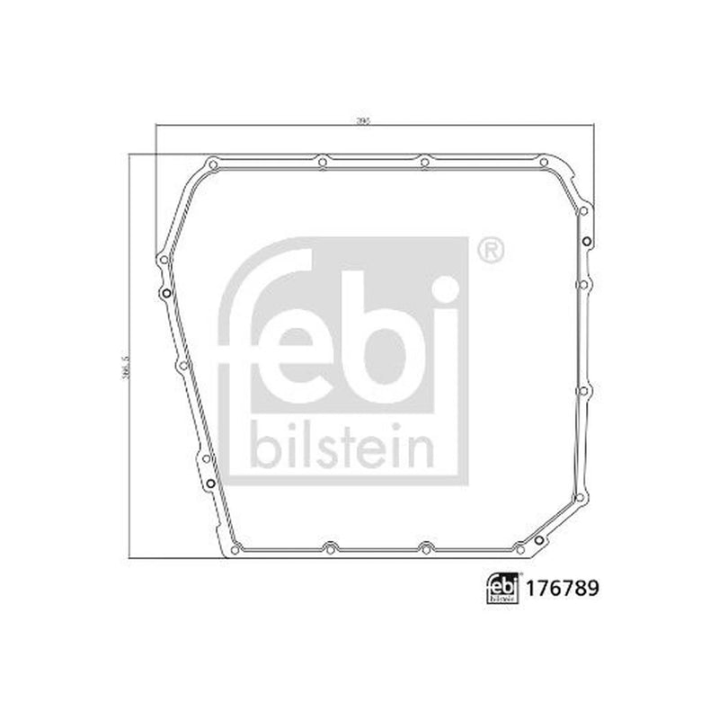 Febi Oil Pan Gasket 176789