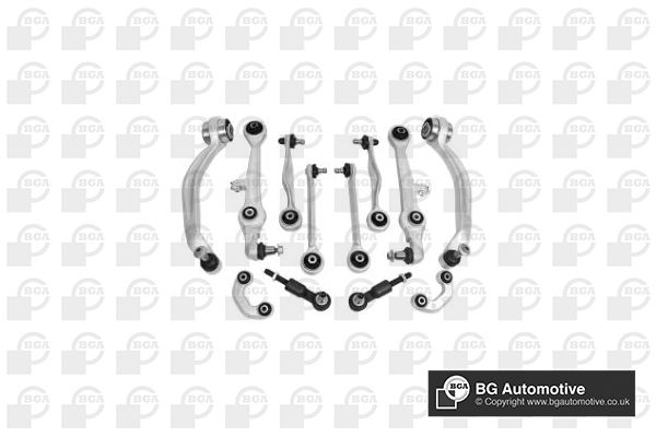 Bga Control Arm Repair Kit Front KS0101
