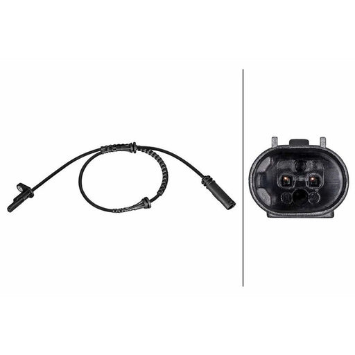 Hella ABS Wheel Speed Sensor Front 6PU 358 216-531
