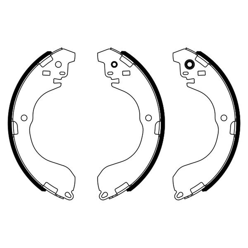 Bosch Brake Shoe Set Axle Kit 0 986 487 962
