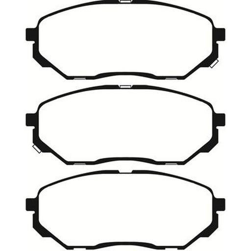 Abtex Front Brake Pad Set PLU4647