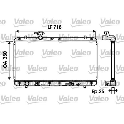 Valeo Engine Radiator 734165