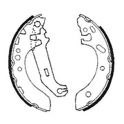 Mintex Brake Shoe Set Axle Kit MFR471