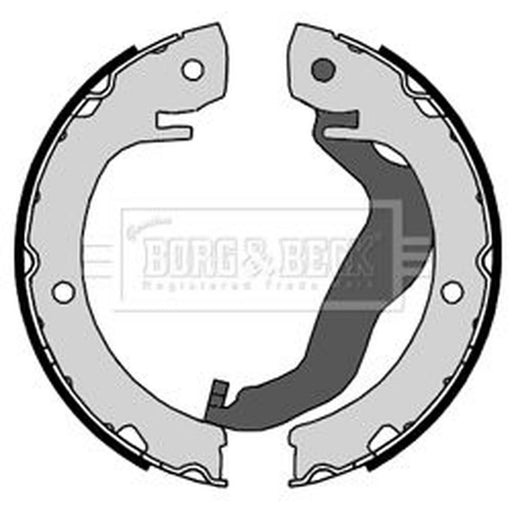 Borg & Beck Parking Brake Shoe Set BBS6451
