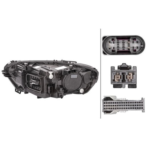 Hella Headlight Headlamp LED Right 1EX 015 086-321