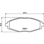 DON Front Brake Pad Set PCP1144