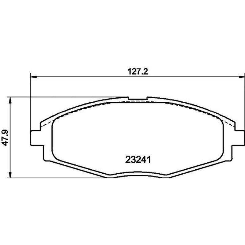 Mintex Front Brake Pad Set MDB1941