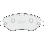 Fahren Front Brake Pad Set fits Iveco Daily IV 2006-2011