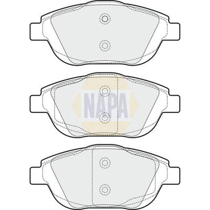 NAPA Front Brake Pad Set NBP1819