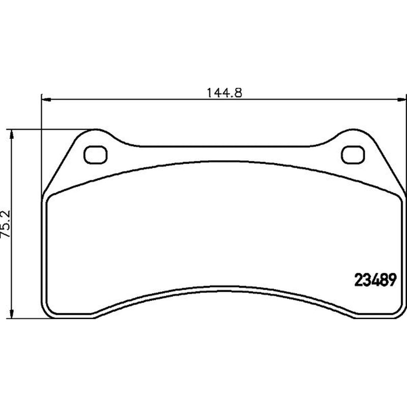 Mintex Front Brake Pad Set MDB2220
