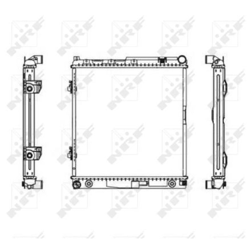 NRF Engine Radiator 506575