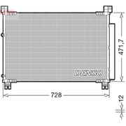 Denso Air Conditioning Condenser fits Lexus Rx 2015 on
