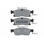 Textar Front Brake Pad Set 2519001