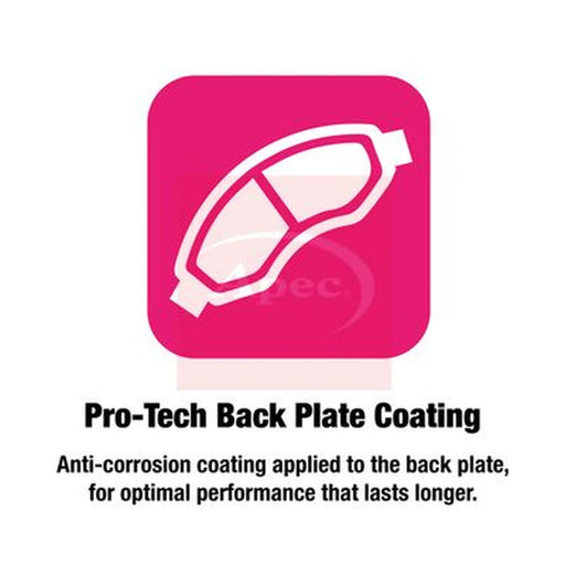 Apec Front Brake Pad Set PAD1991