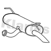 Klarius Box With Tail Pipe Rear DN729K