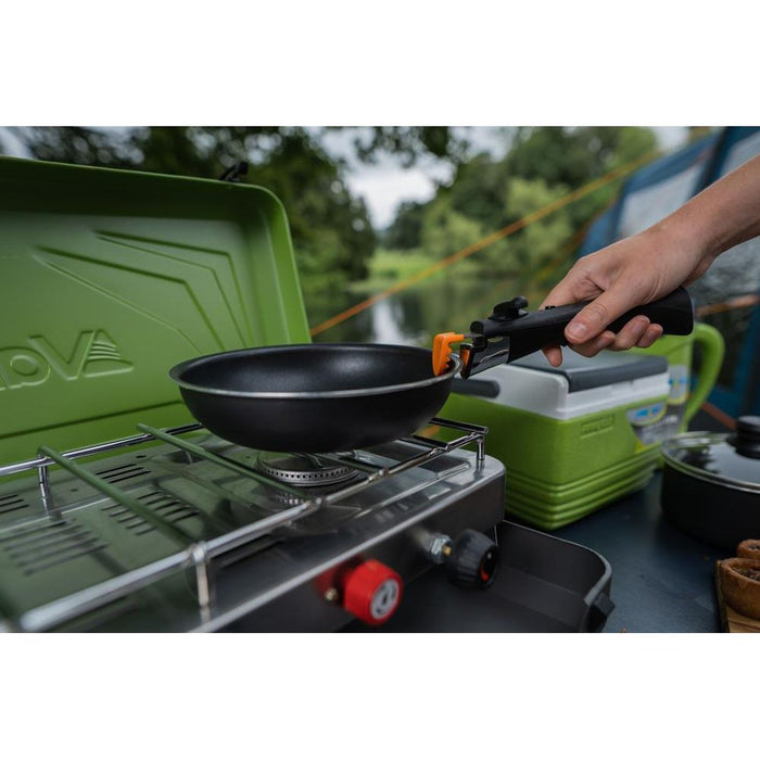 Vango Combi IR Camping Cooker Compact Two Burner Grill And Stove Piezo - Vango - Van Life Living