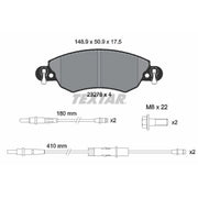 Textar Front Brake Pad Set 2327601