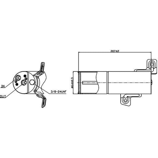 Mahle Air Conditioning Dryer AD 90 000S