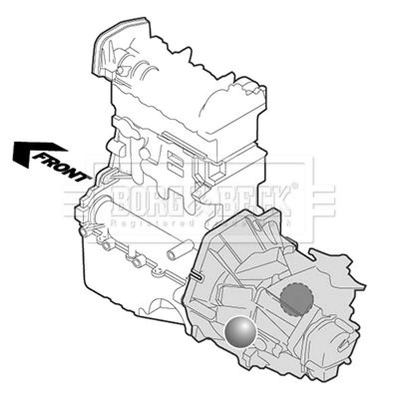 Borg & Beck Engine Mount Mounting BEM3191