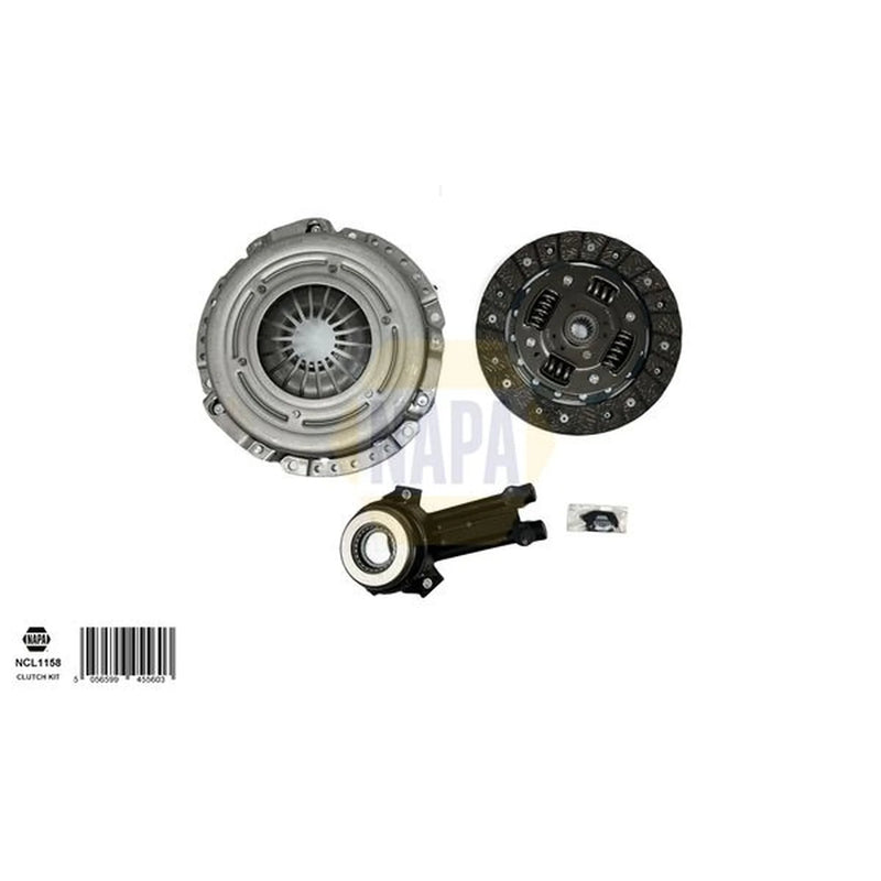 NAPA Clutch Kit Set 3pc NCL1158