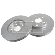 Borg & Beck 2 x Front Brake Discs BBD5330-x2