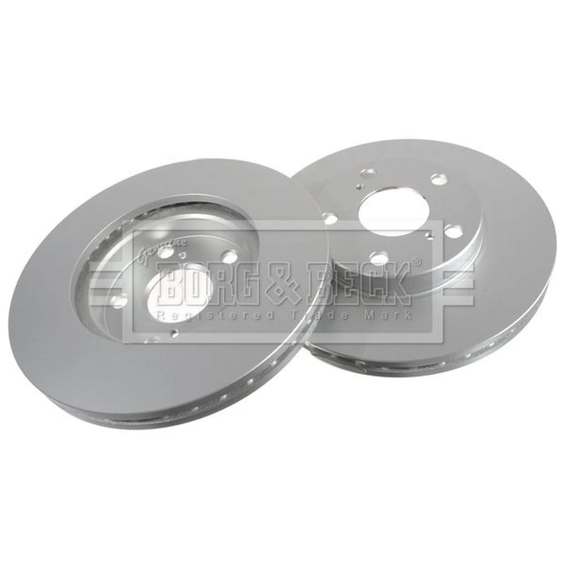 Borg & Beck 2 x Front Brake Discs BBD5330-x2