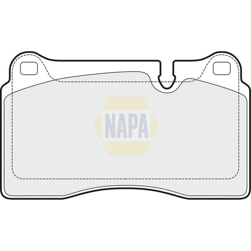 NAPA Front Brake Pad Set NBP1582