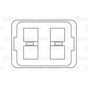 Valeo Electric Window Regulator Lifter Left Front 851472