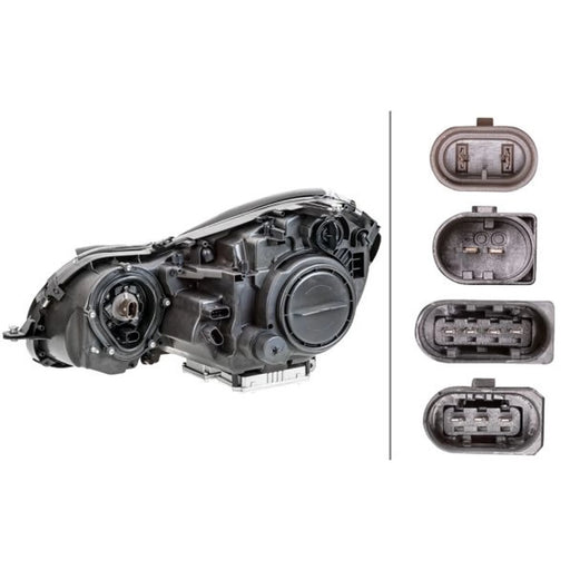 Hella Headlight Headlamp PY21W Right 1EL 008 369-101