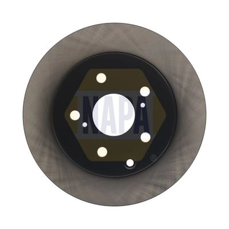 NAPA 2 x Solid Rear Brake Discs NBD5182-x2