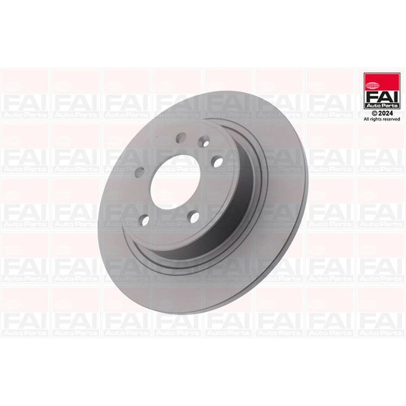FAI 2 x Solid Rear Brake Discs BD127-x2