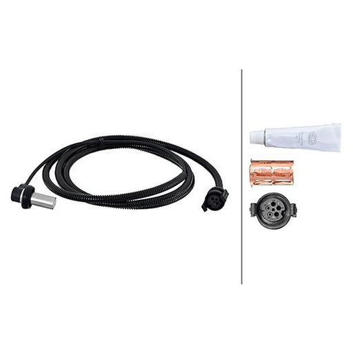 Hella ABS Wheel Speed Sensor Rear 6PU 230 048-461