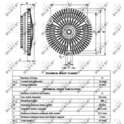 NRF Radiator Fan Clutch 49565