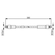 Bosch Brake Hydraulic Hose Line Front 1 987 481 324