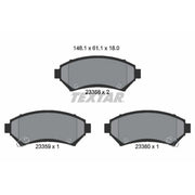 Textar Front Brake Pad Set 2335801