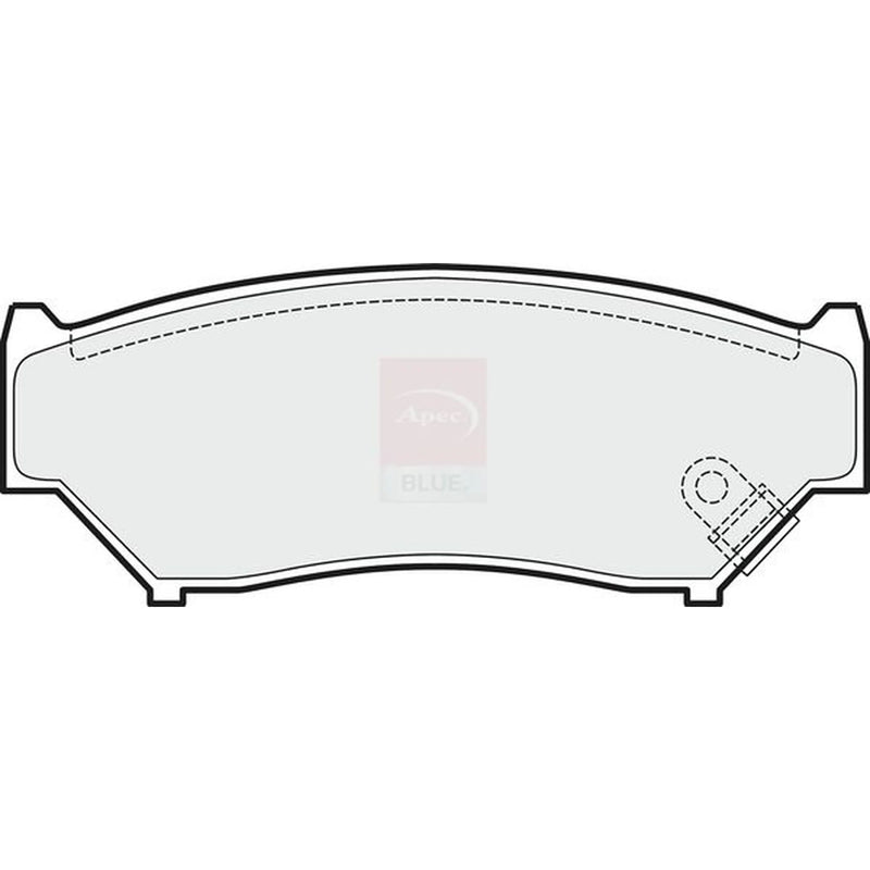 Apec Front Brake Pad Set PD3445